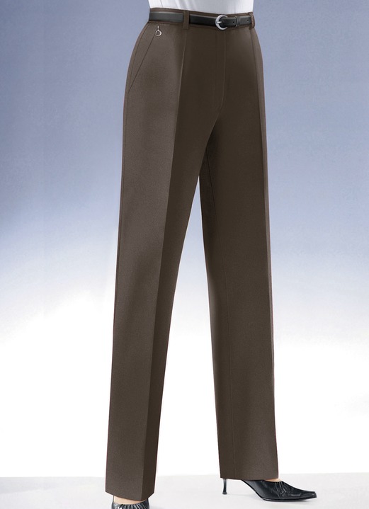 Hosen - Klassische Hose  , in Größe 018 bis 245, in Farbe DUNKELBRAUN Ansicht 1