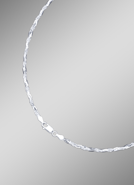 Halsketten & Armbänder - Diamantierte Topfkette mit Karabinerverschluss, in Farbe  Ansicht 1