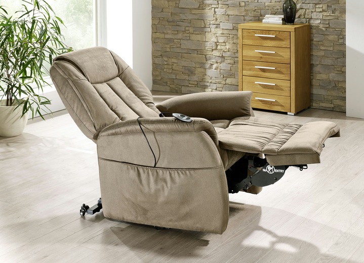 TV- & Relaxsessel - TV-Sessel mit Motor und Aufstehhilfe, in Farbe BEIGE Ansicht 1