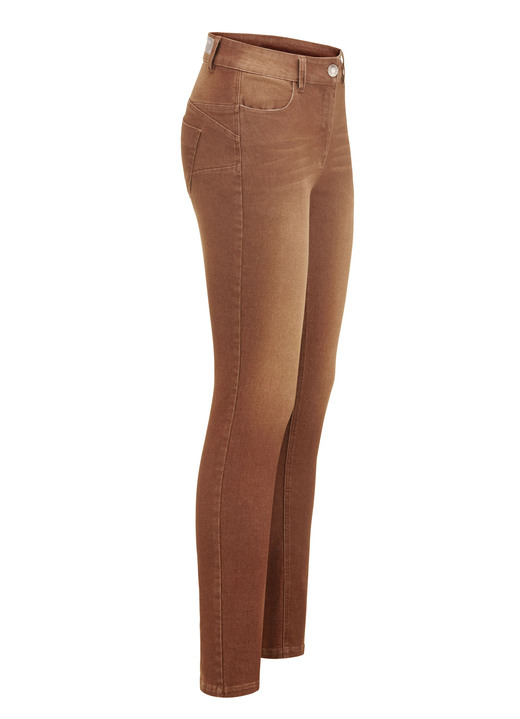 Hosen - Jeans mit Push-up-Effekt, in Größe 017 bis 050, in Farbe CAMEL Ansicht 1