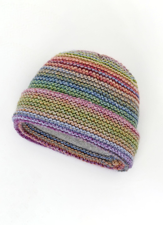 Mützen & Hüte - Grobstrick-Mütze mit Farbverlauf, in Farbe MULTICOLOR Ansicht 1