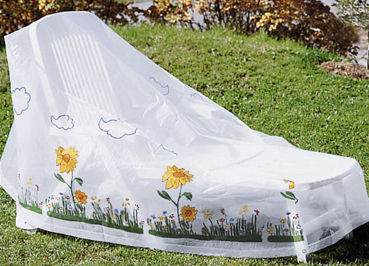 Gartenzubehör - Schutz für Gartenmöbel und Auflagen, in Farbe WEISS, in Ausführung Sonnenliege Ansicht 1