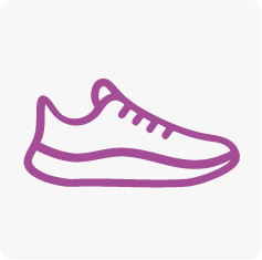 Icon Größentabelle für Schuhe